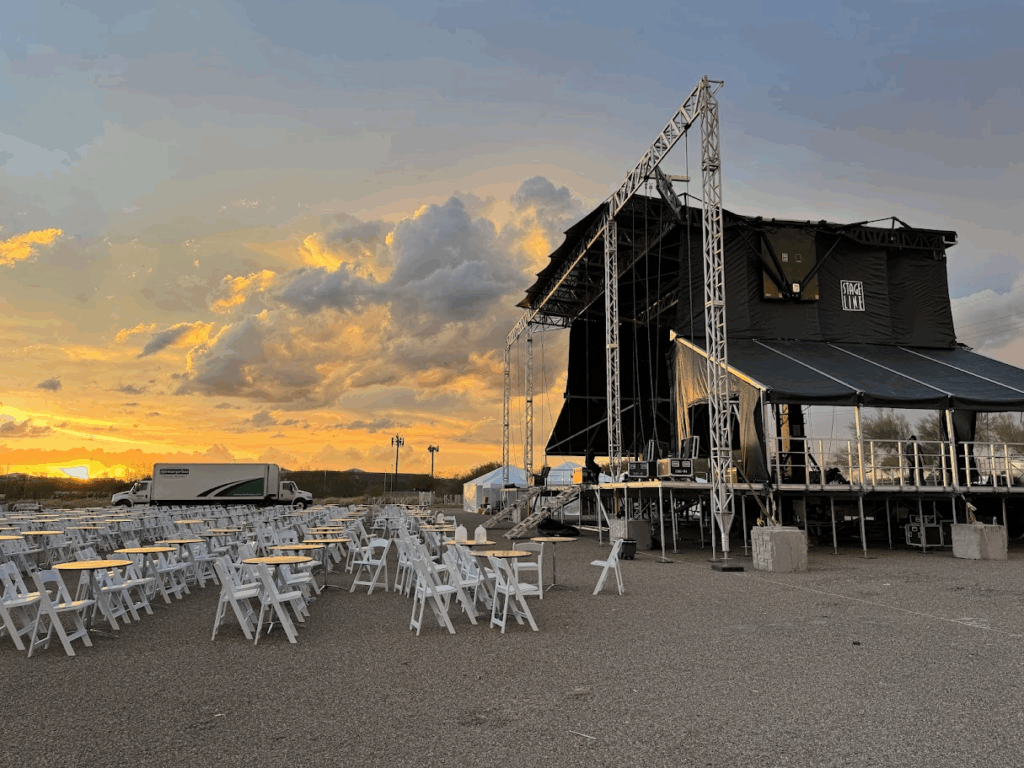 mobile stages